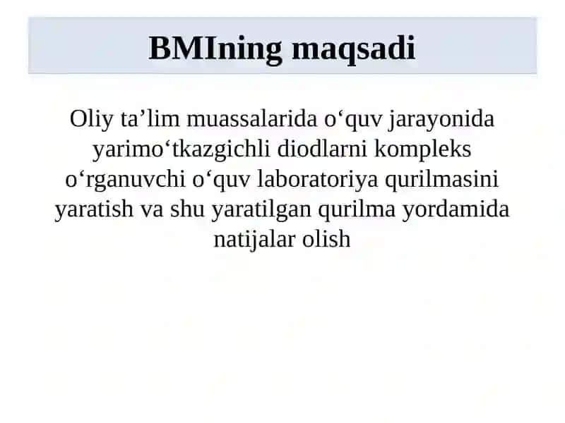 Diodlarni tadqiq etish laboratoriya stendini yaratish 3