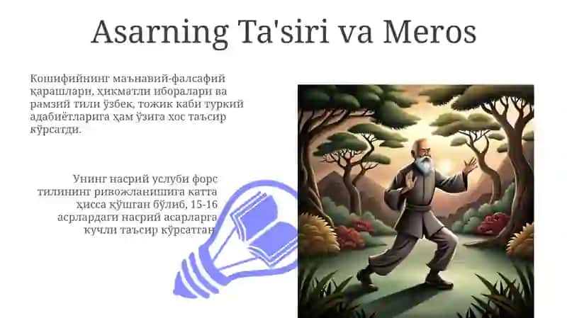 Husayn Voiz Koshifi: Hayot va Faoliyati 3