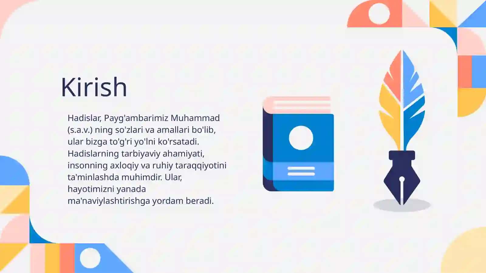 Hadislarning tarbiyaviy ahamiyati 3