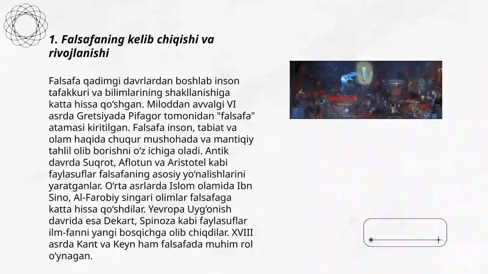 Falsafaning fan va dunyo qarashga doir mohiyati 3