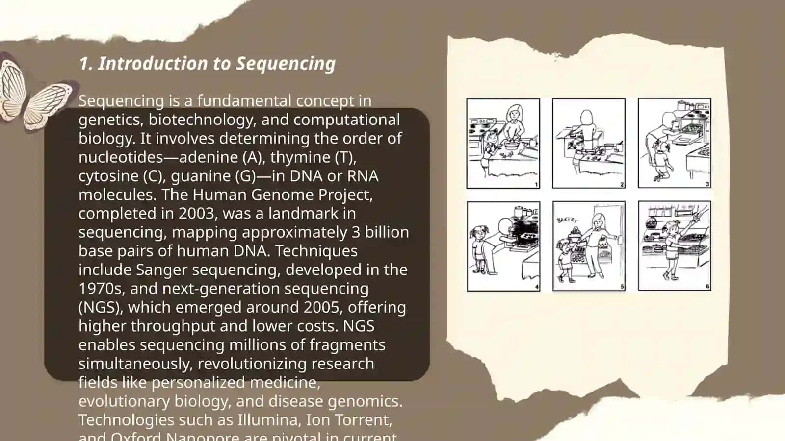 Sequencing of instructions 3
