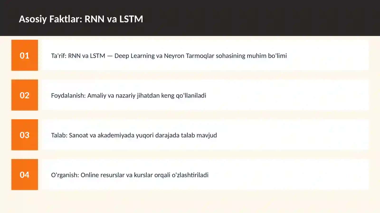 AI | DEEP LEARNING VA NEYRON TARMOQLAR 3