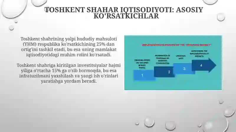 Toshkent shahar iqtisodiyoti: Asosiy ko'rsatkichlar 3