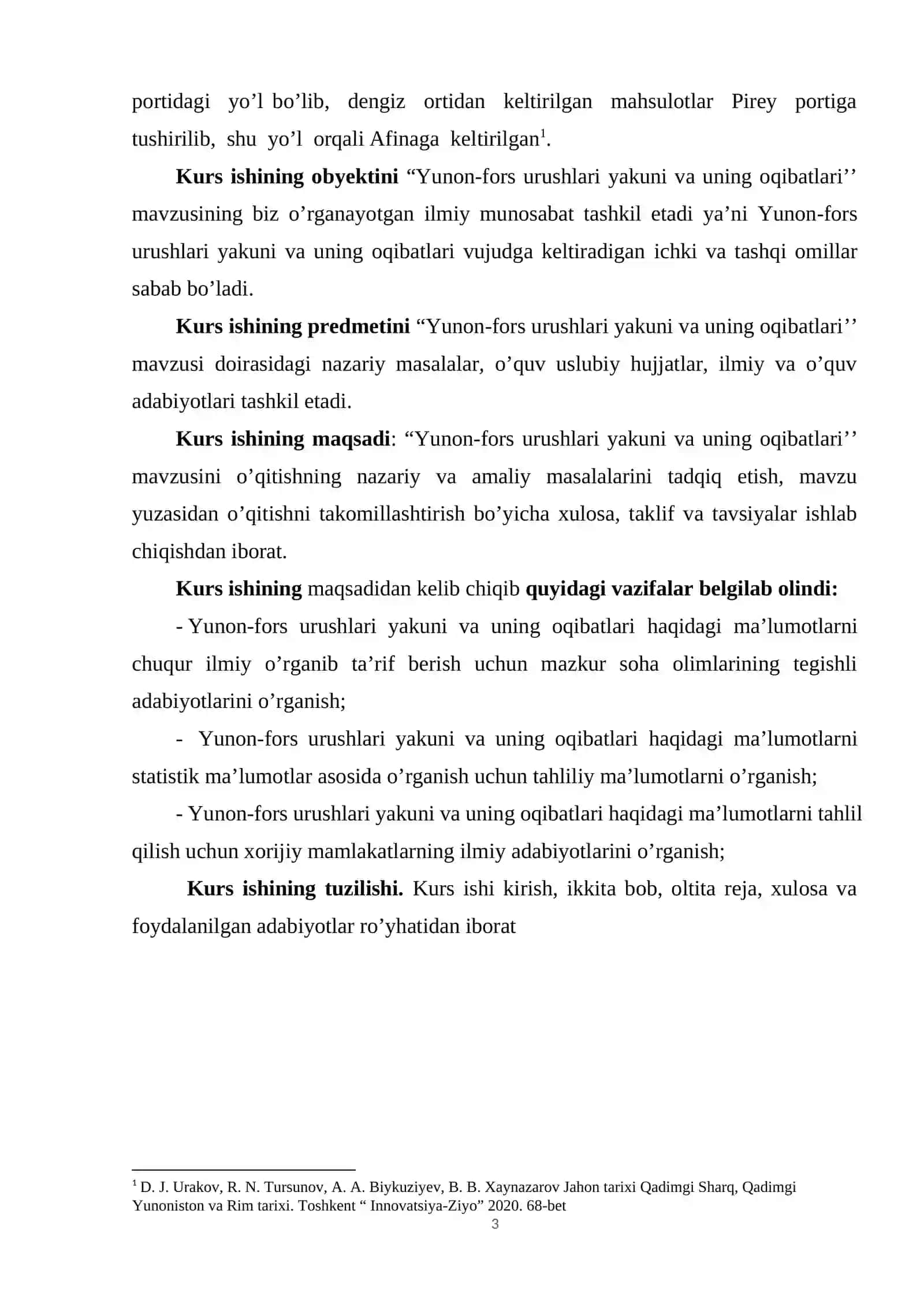 Yunon-Fors urushlarining kelib chiqish sabablari 3