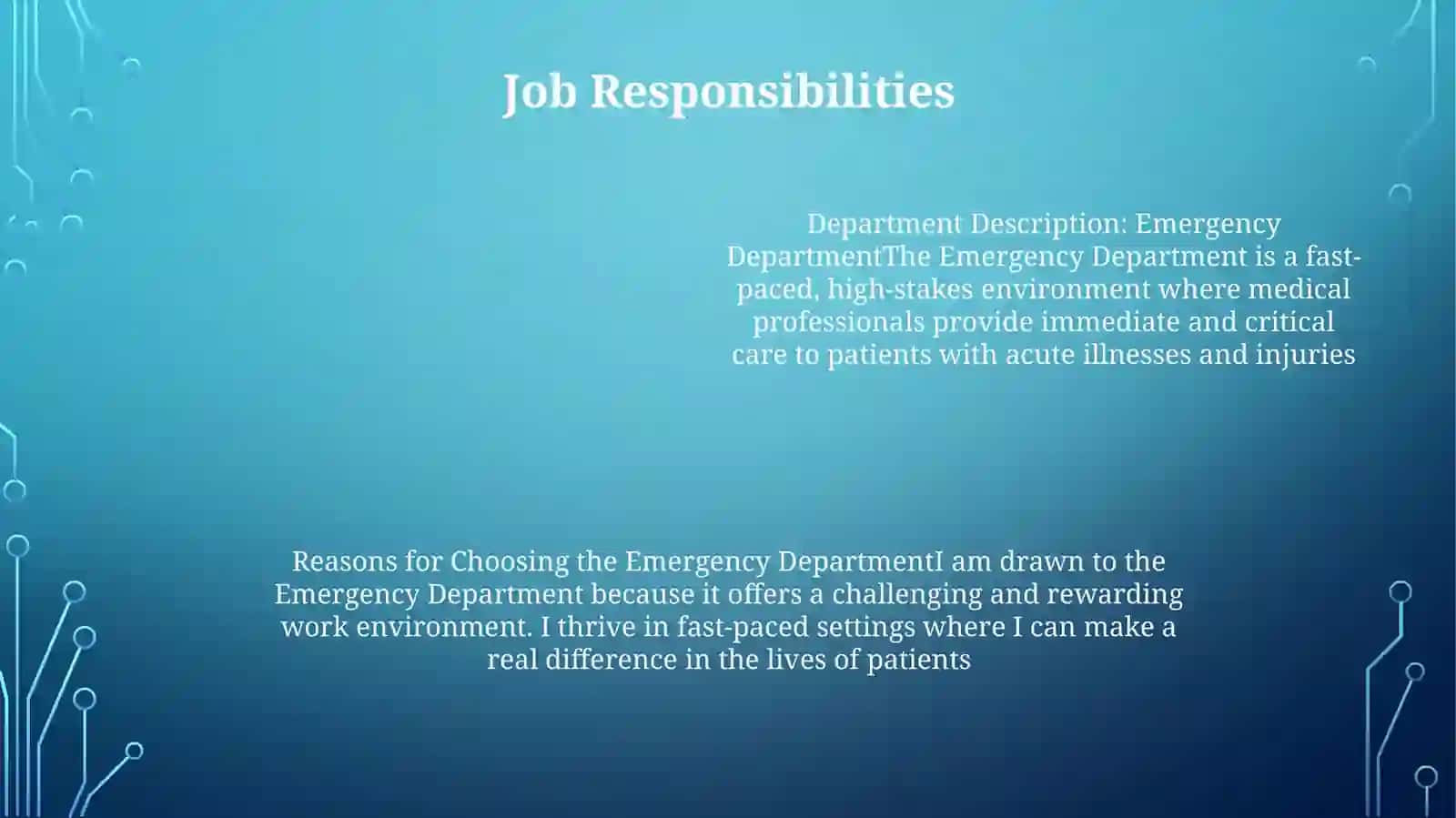Emergency Department 3