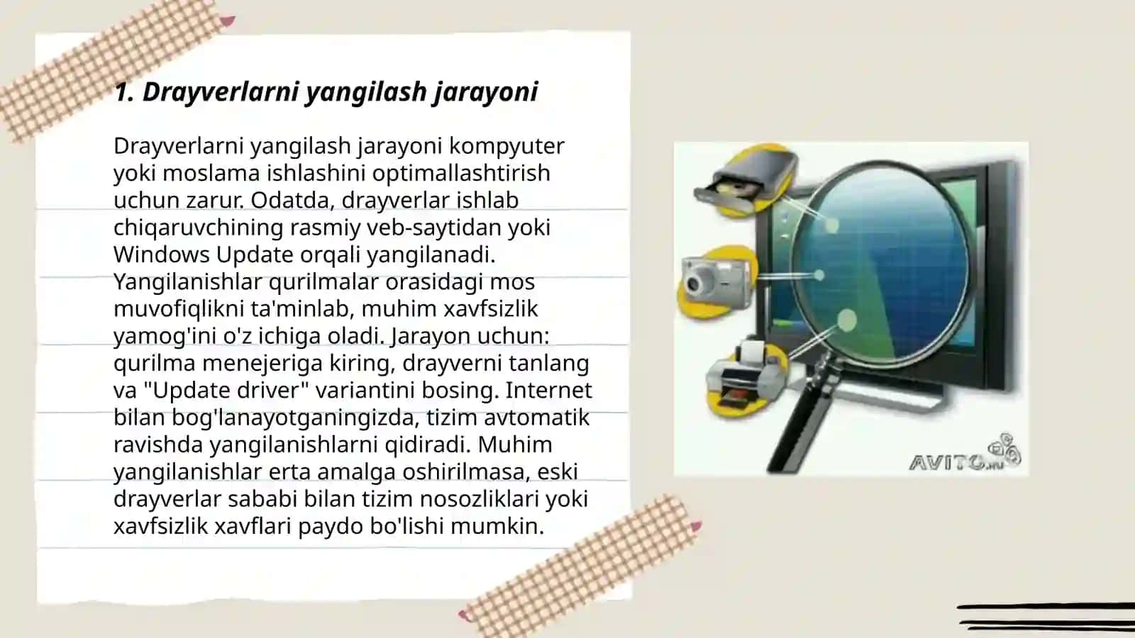 Drayverlarni kompyuterga o'rnatish 3