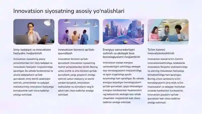 Innovatsion siyosat va innovatsion ekosistema 3