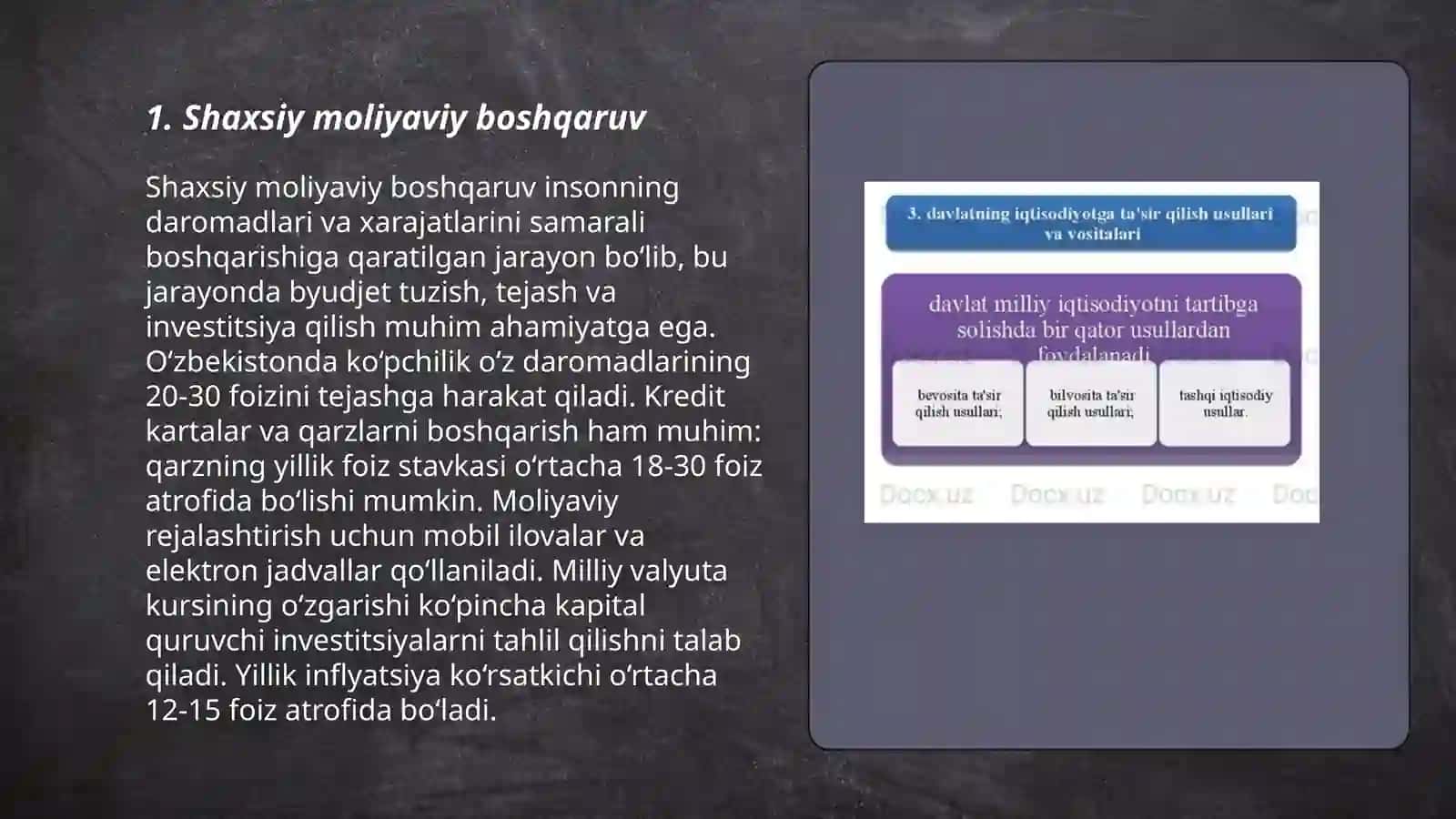 Shaxsning iqtisodiy xafsizligi va Malaziya iqtisodiyoti 3