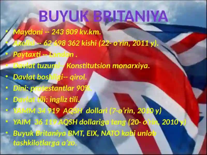 Buyuk Britaniya Davlati 3