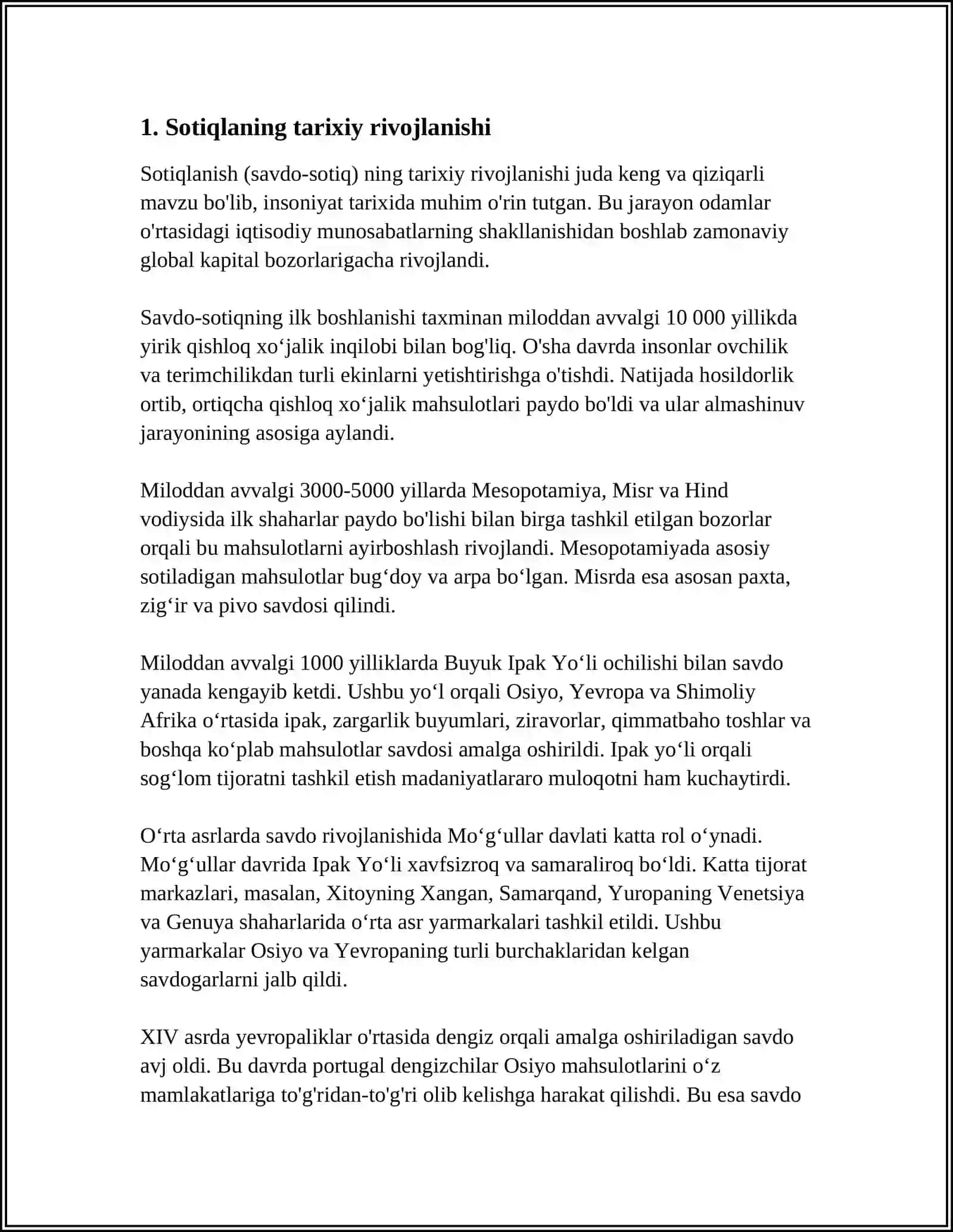 SOLIQLARNING VUJUDGA KELISHI, ULARNING ILK KO’RINISHI VA TURLARI 3