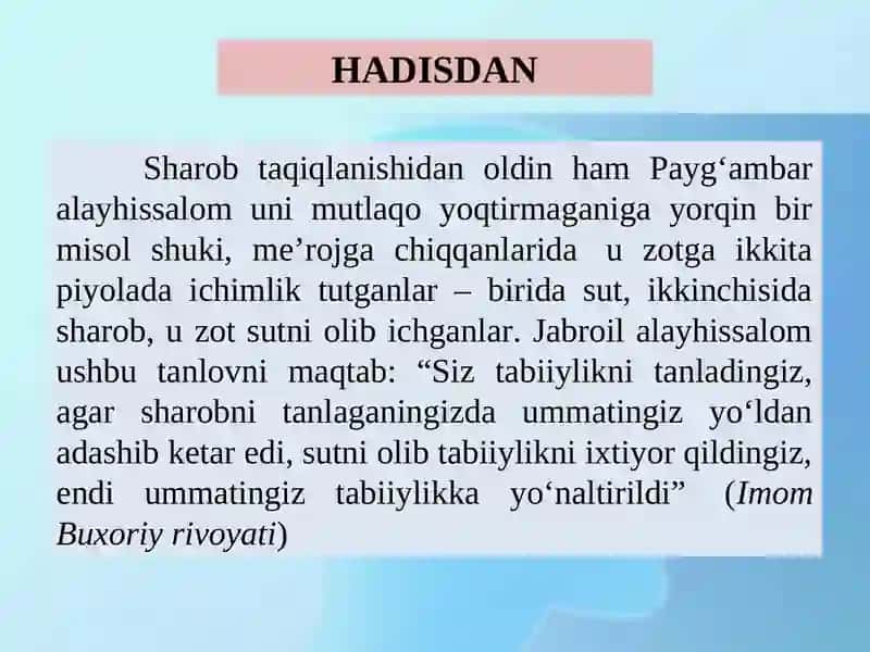 Spirtli ichimliklar iste'mol qilish muammosi 3