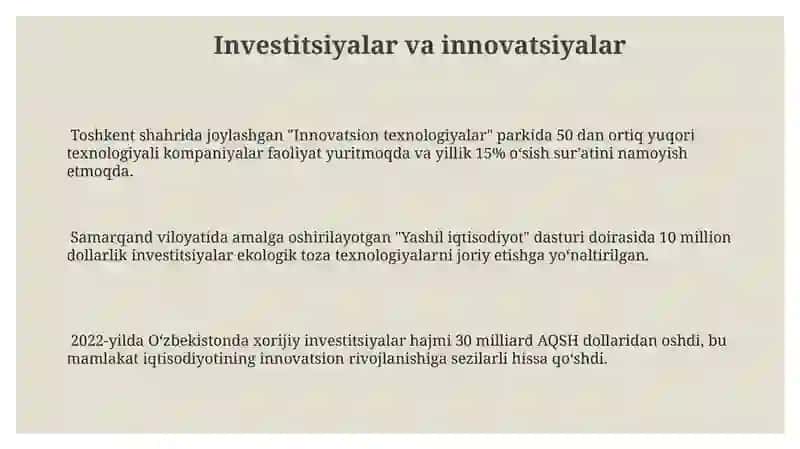 Yuksalish, rivojlanish va Iqtisodiy siyosat 3
