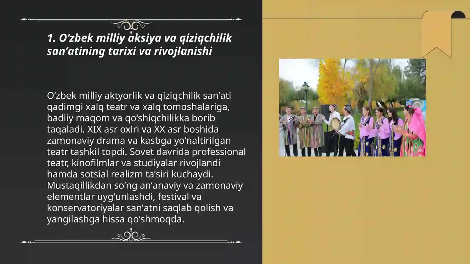 Oʻzbek milliy aksiya va qiziqchilik sanʼati 3
