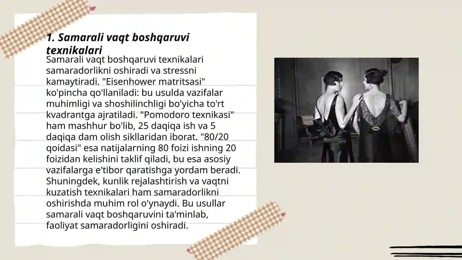 Samarali Odatlarni Shakllantirish va Vaqt O'g'rilari Bilan Kurashish 3
