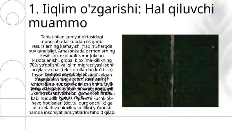 Tabiat va jamiyat orasidagi munosabatlar 3
