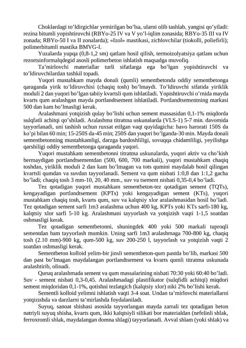 Aerodromlarni ekspluatatsion saqlash va ta’mirlash bo‘yicha asosiy qoidalar 3