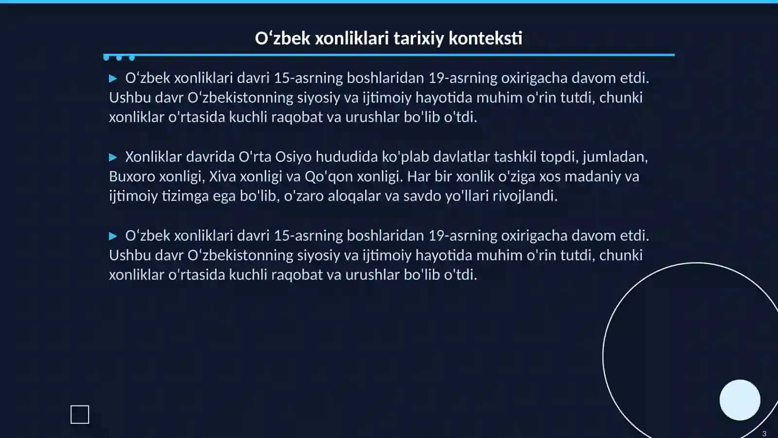 Oʻzbek xonliklari davriga oid manba va adabiyotlar 3