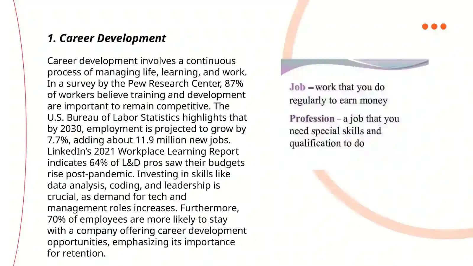 Career Development 3