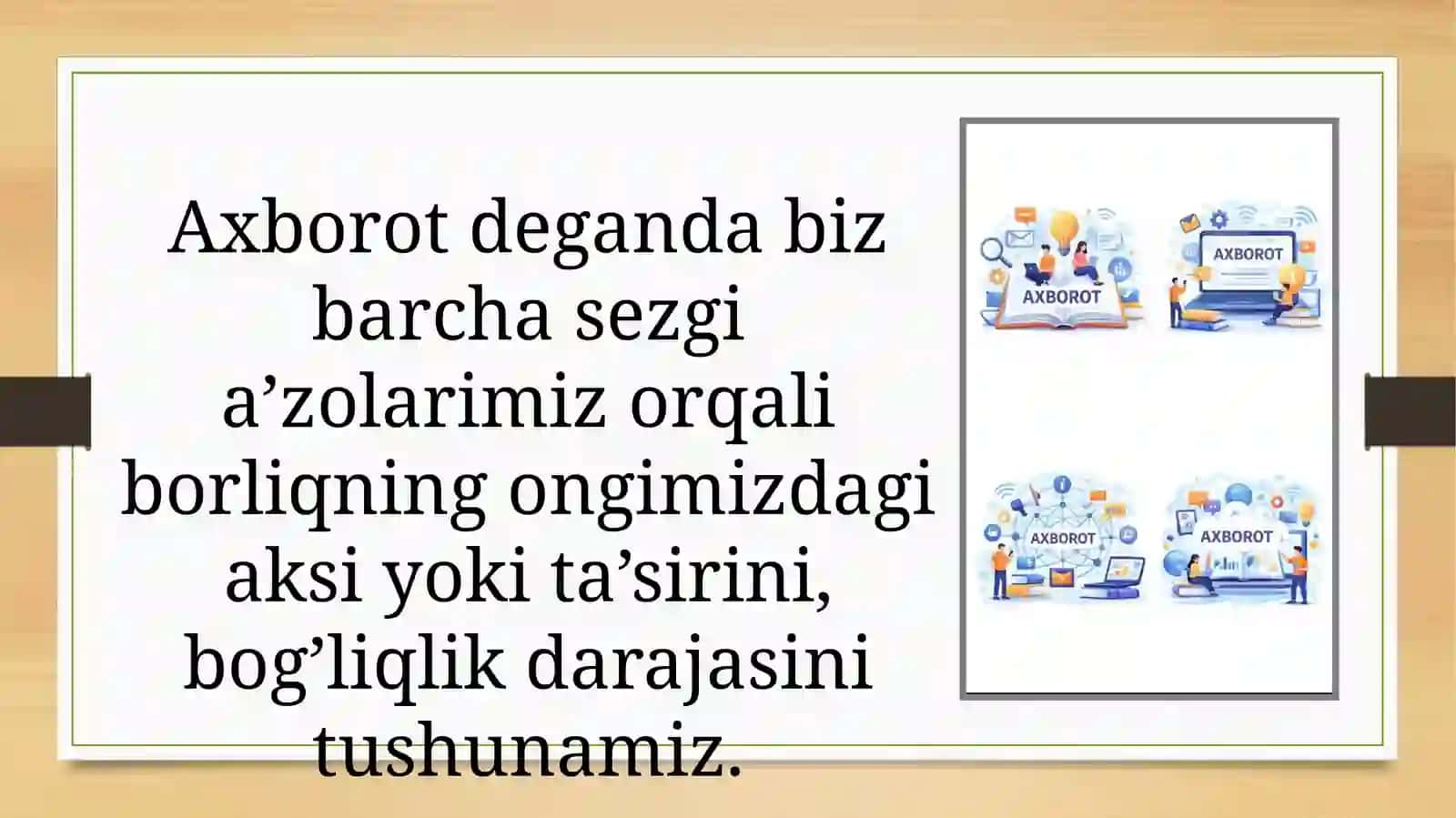 Axborot texnologiyasi tushunchasi 3