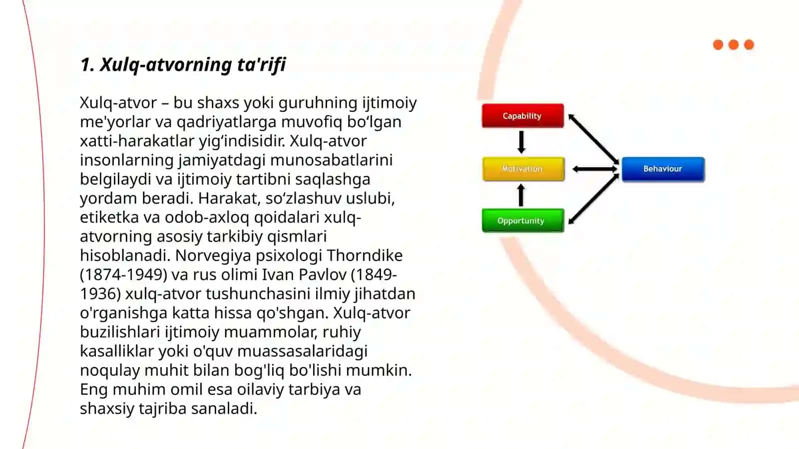 Xulq atvor 3