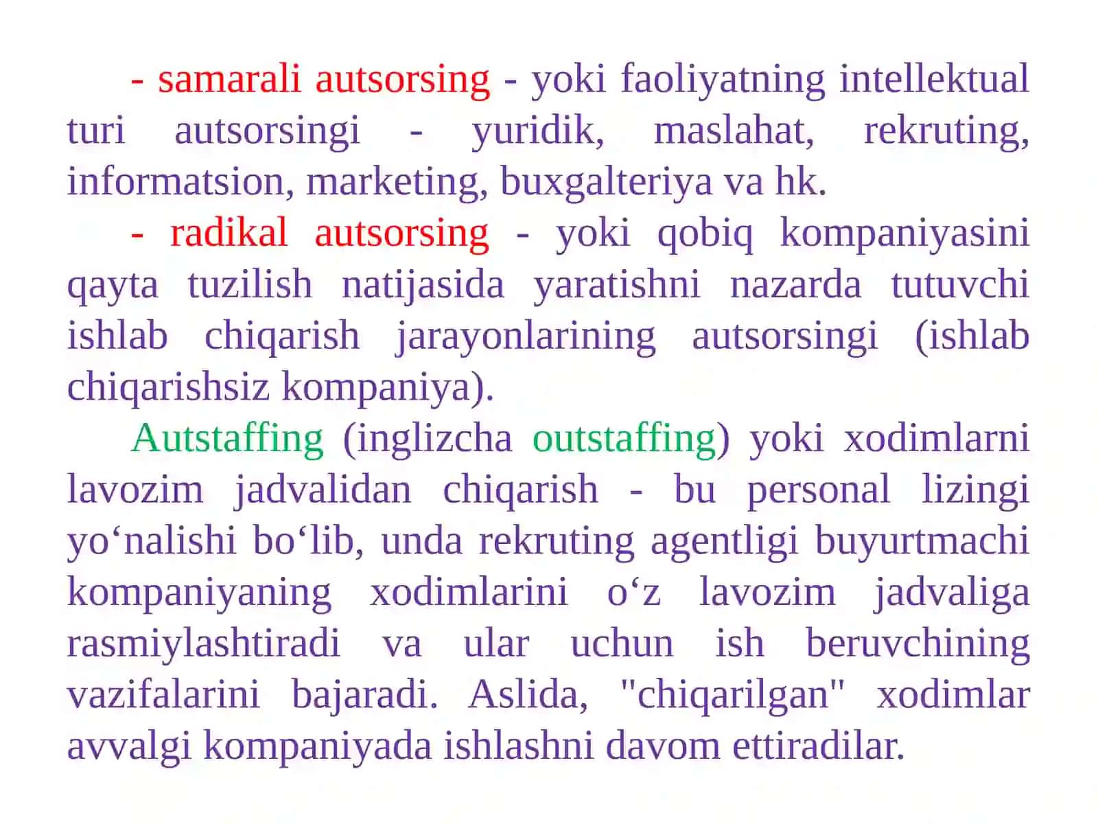 AUTSORSING REKRUTMENTNING YANGI YO‘NALISHI SIFATIDA 3