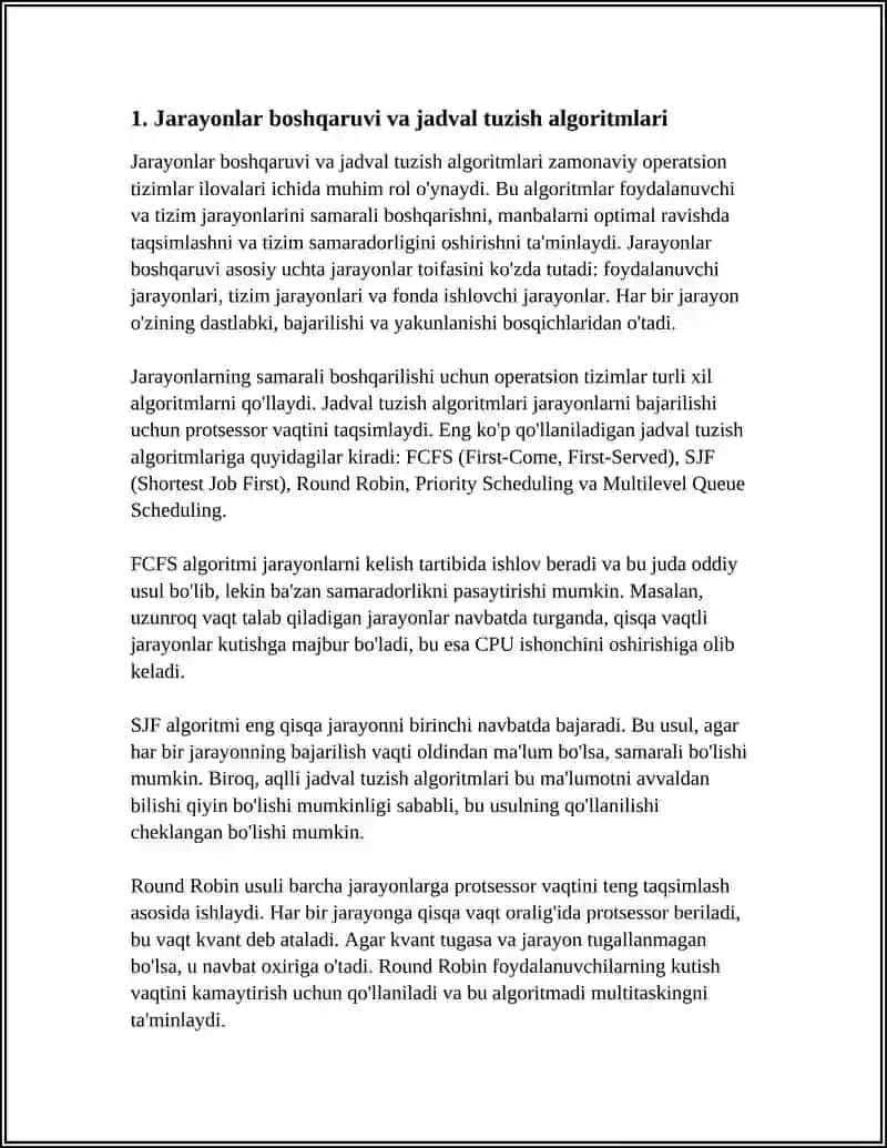 ZAMONAVIY OPERATSION TIZIMLAR ILOVALARI 3