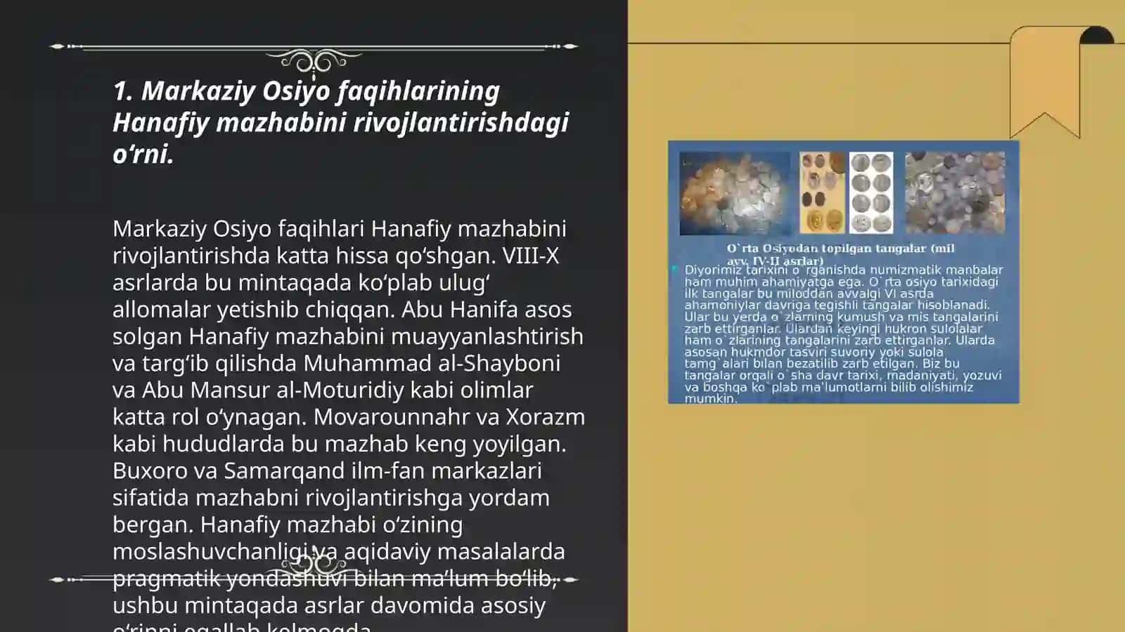 Hanafiy mazhabi rivojida Markaziy Osiyo faqihlarining roli va xissasi 3