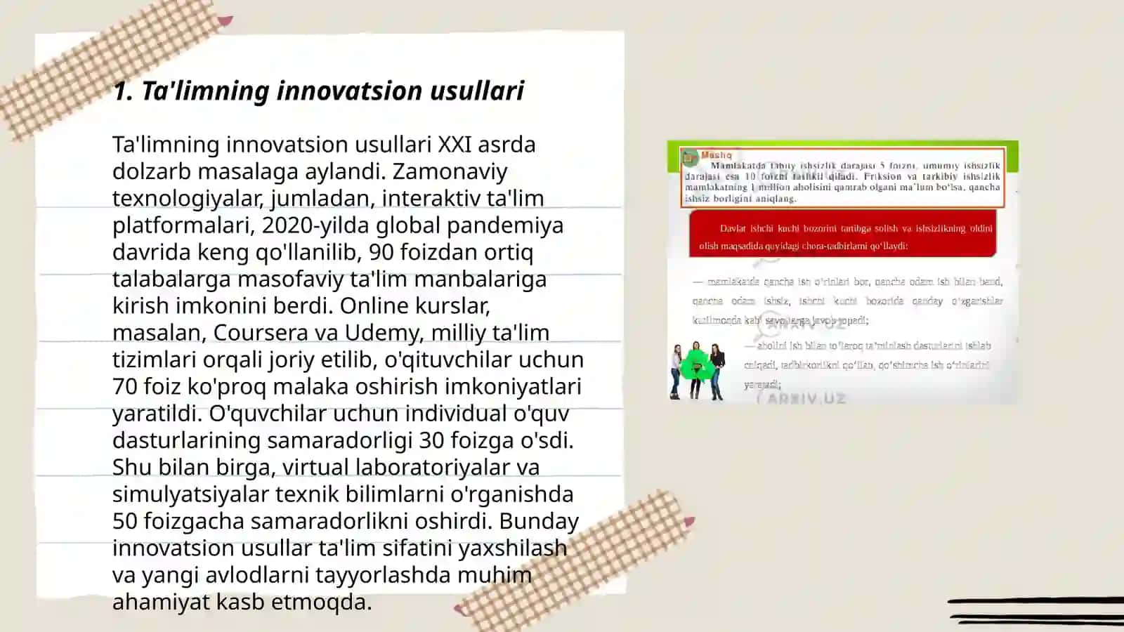 Ta'limning innovatsion usullari 3