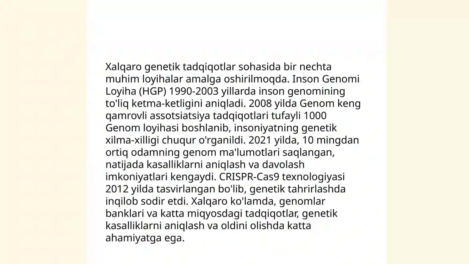 Odamning autosoma xromosomalariga bog'liq holda irsiylanish 3