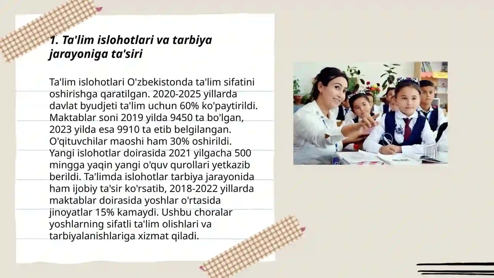 Tarbiya fanini oʻqitish metodikasi 3