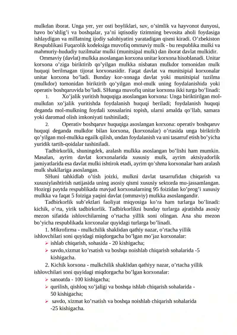 1-ma'ruza: Soha iqtisodiyoti va menejmenti fanining mohiyati va vazifalari 3