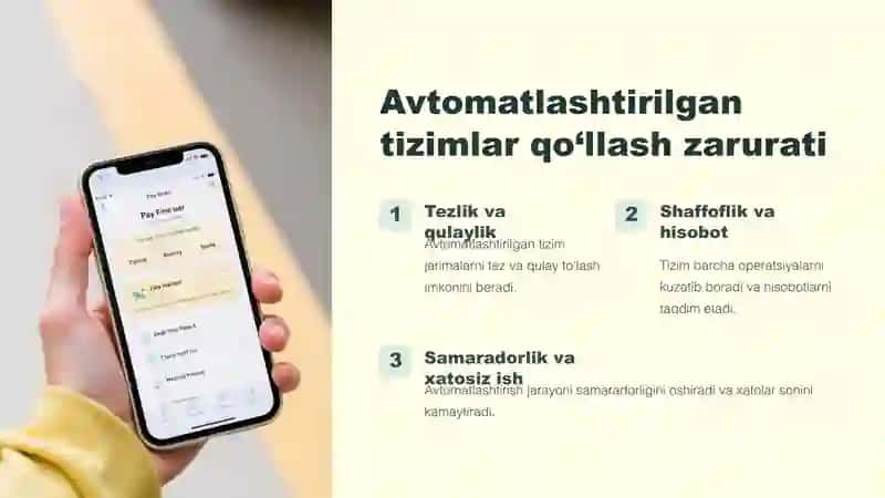 Jarimalar to‘lash jarayonini avtomatlashtirish 3
