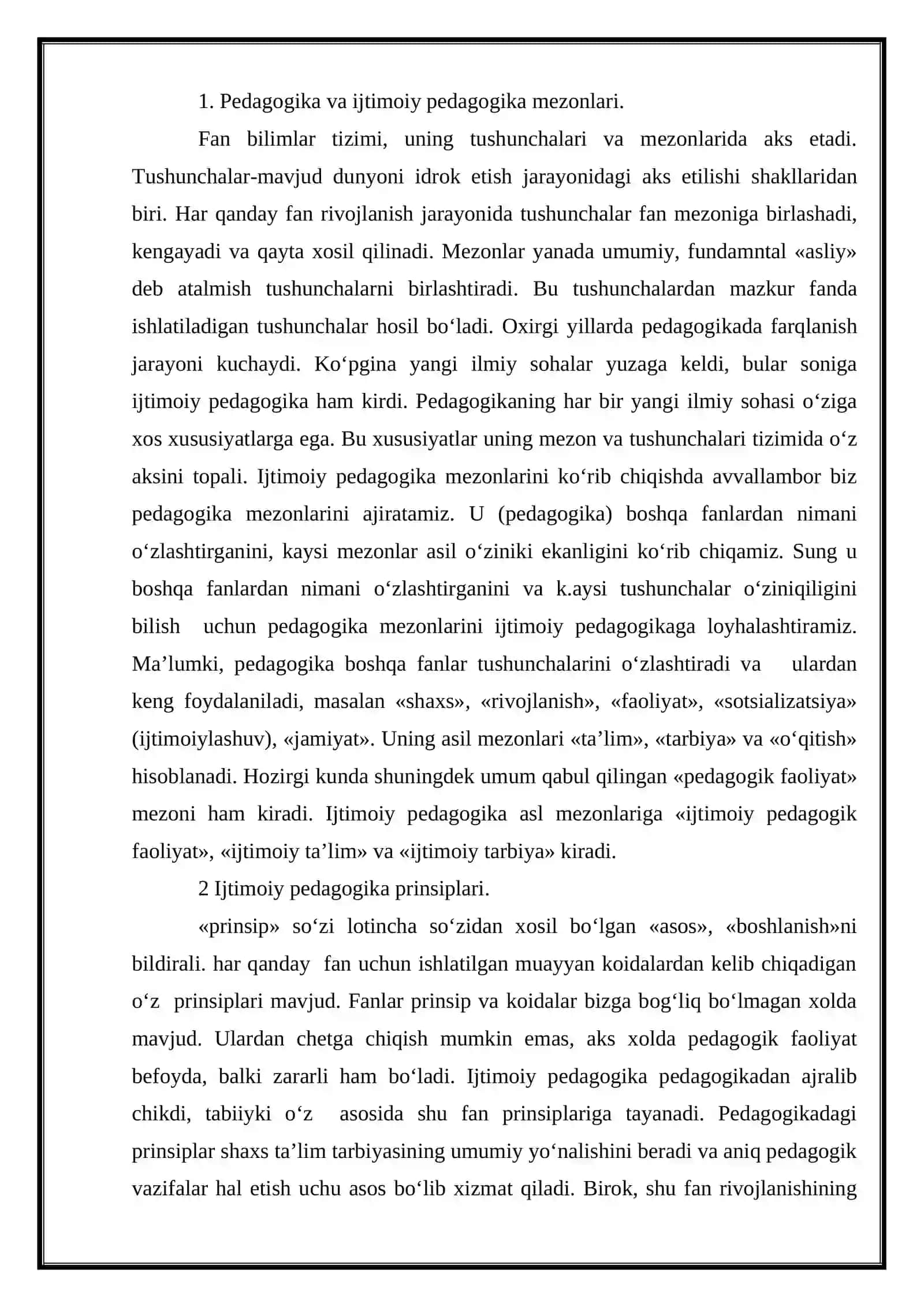 Ijtimoiy pedagogika faoliyatining asosiy yo’nalishlari 3