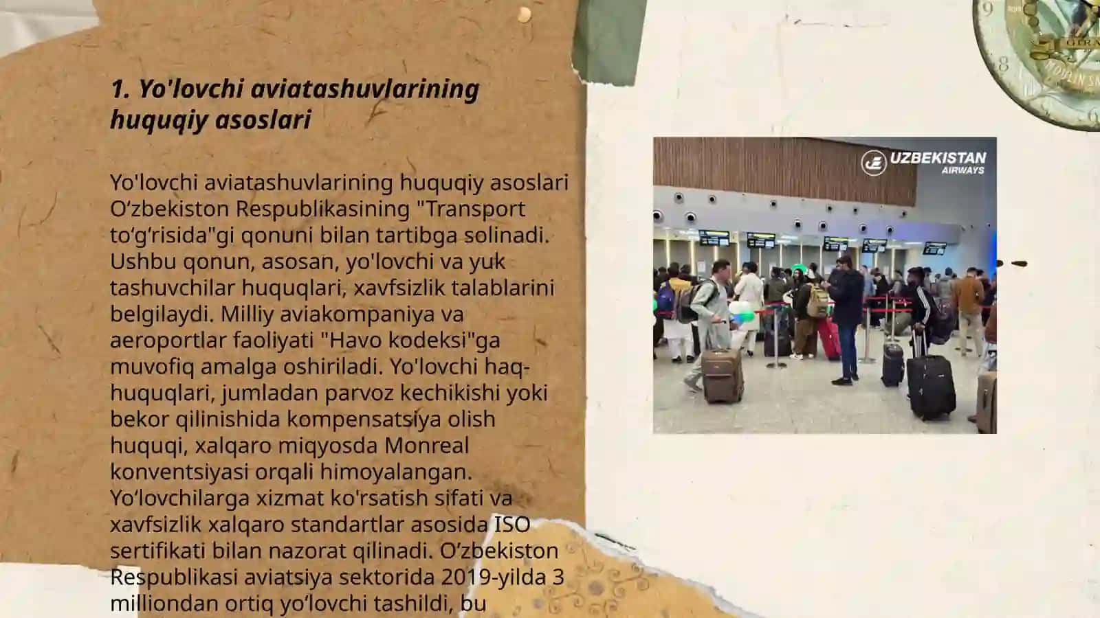 Yo'lovchi aviatashuv xizmatlaridan foydalanish qoidalari 3