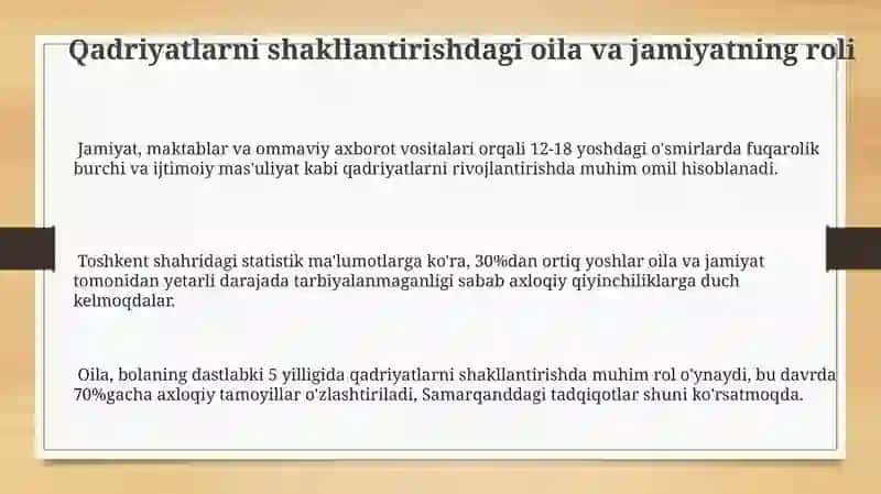 Bo'lajak pedagoglarda qadriyatlar tizimini shakllantirish 3