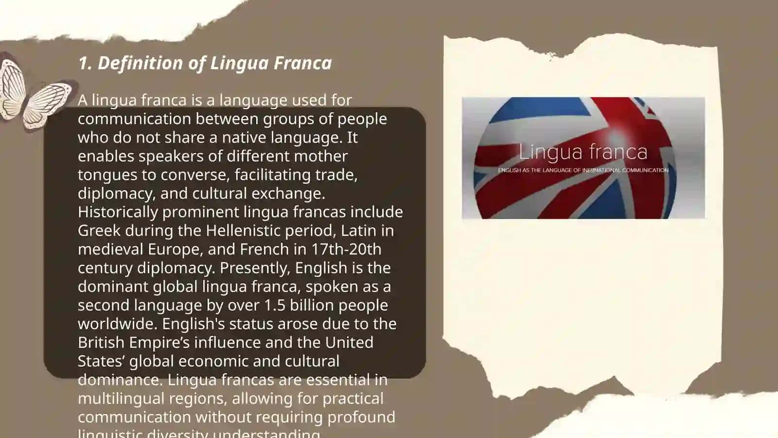 Lingua Francas 3