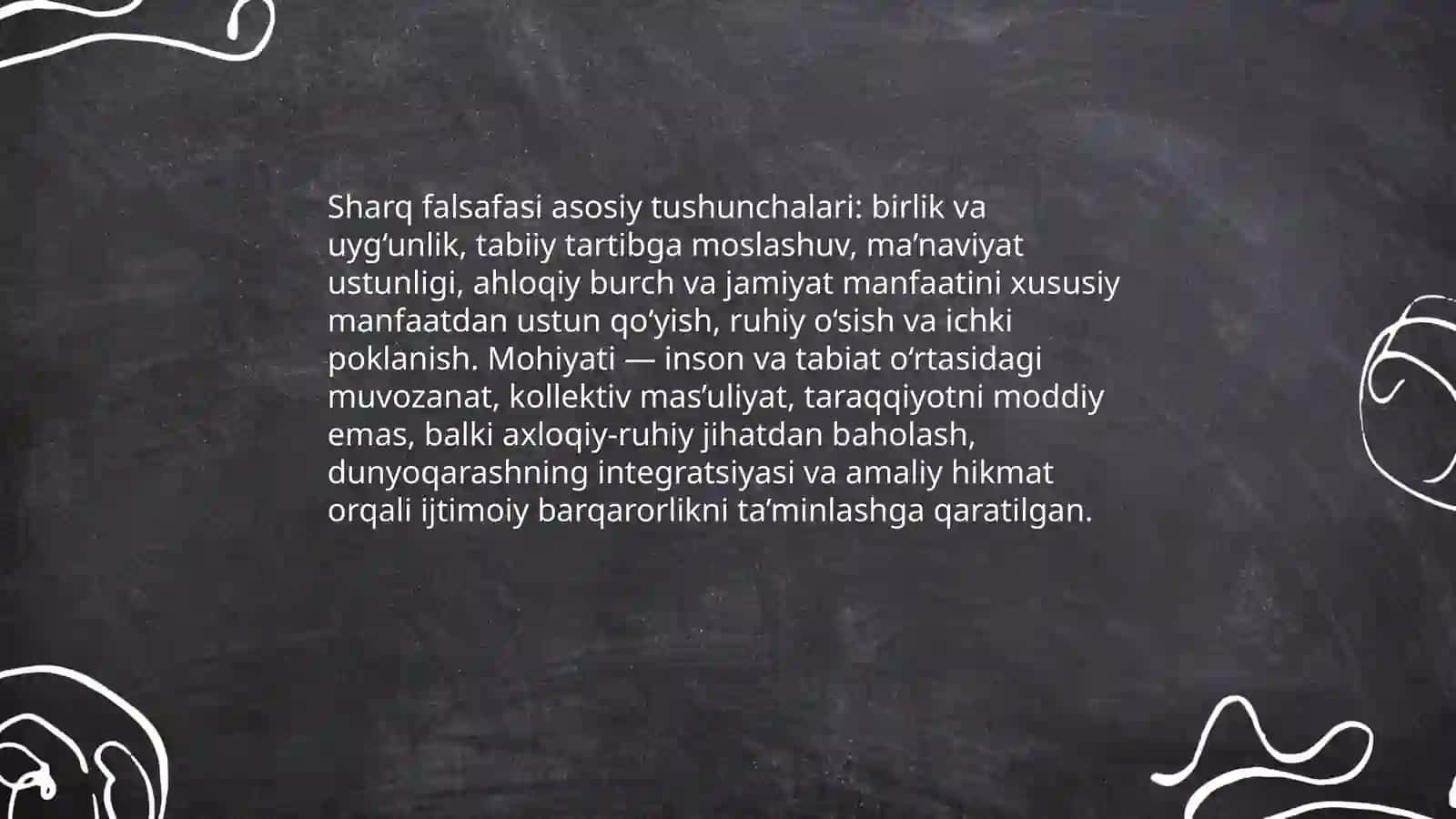 Sharq falsafasining mohiyati va ijtimoiy tarqqiyotdagi ro'li 3