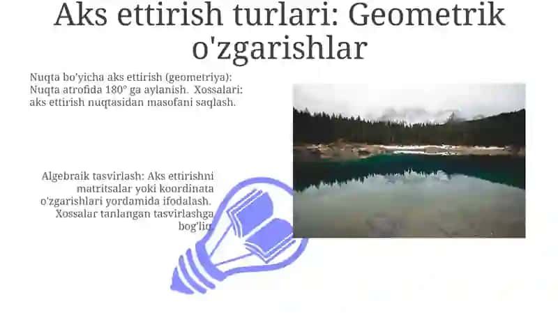 Aks ettirishlar 3
