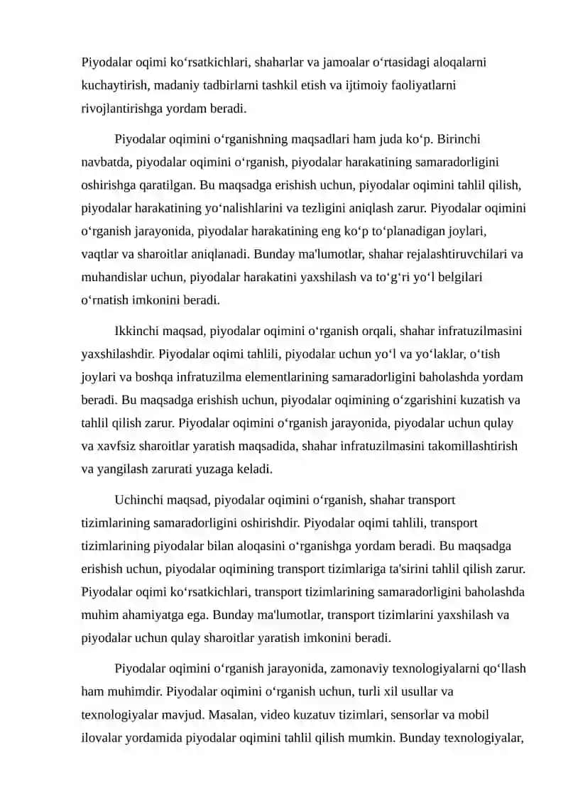Piyodalar oqimini o'ragnish usullari 3