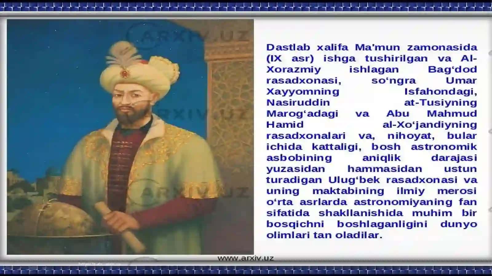 Ulug'bekning iqtisodiy g’oyalari va iqtisodiy siyosati 3
