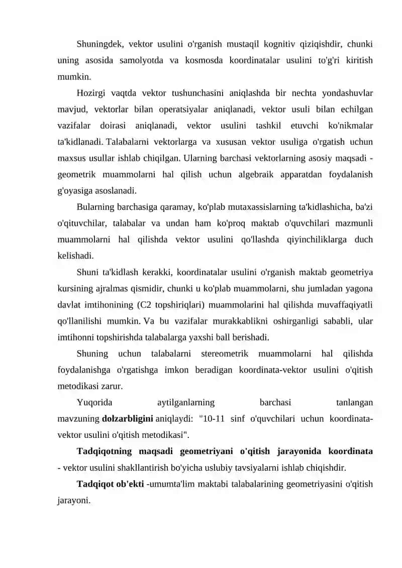SONLAR O'QI KOORDINATA BURCHAGI BO'YICHA MASALALAR TANLASH VA TAYYORLASH 3