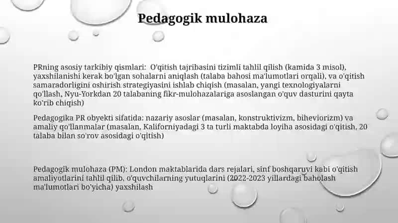 Pedagogika fani-pedagogik refleksiya obekti sifatida 3