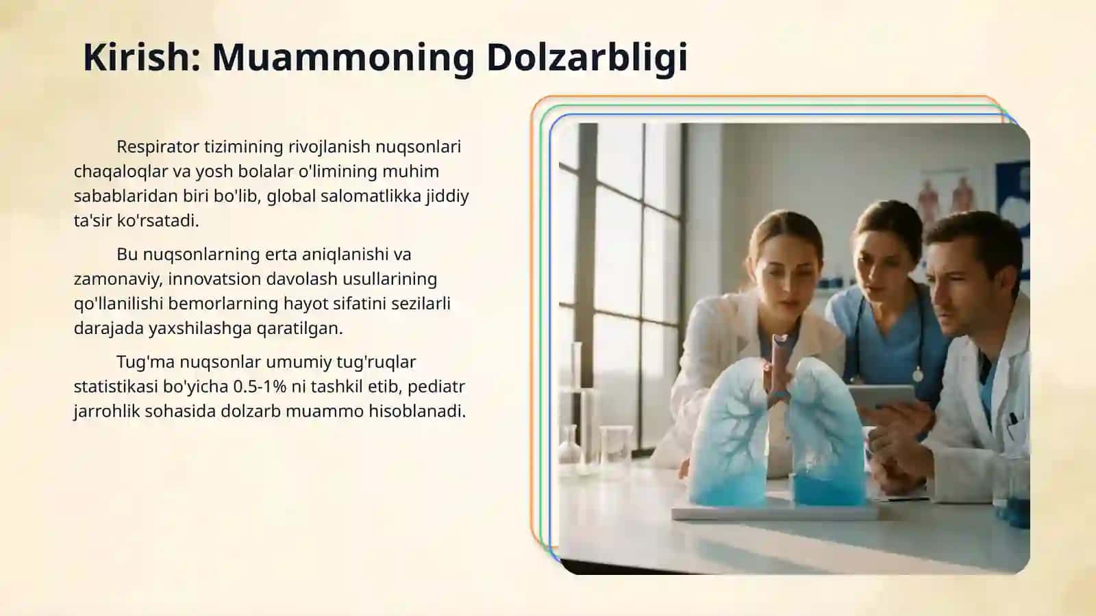 Traxeya, bronx va o‘pkalarning rivojlanish nuqsonlari va ularning operatsiyalari 3