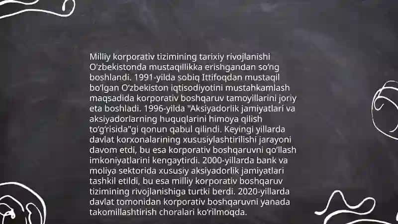 Milliy korporativ tizimi va uni rivojlantirish istiqbollari 3