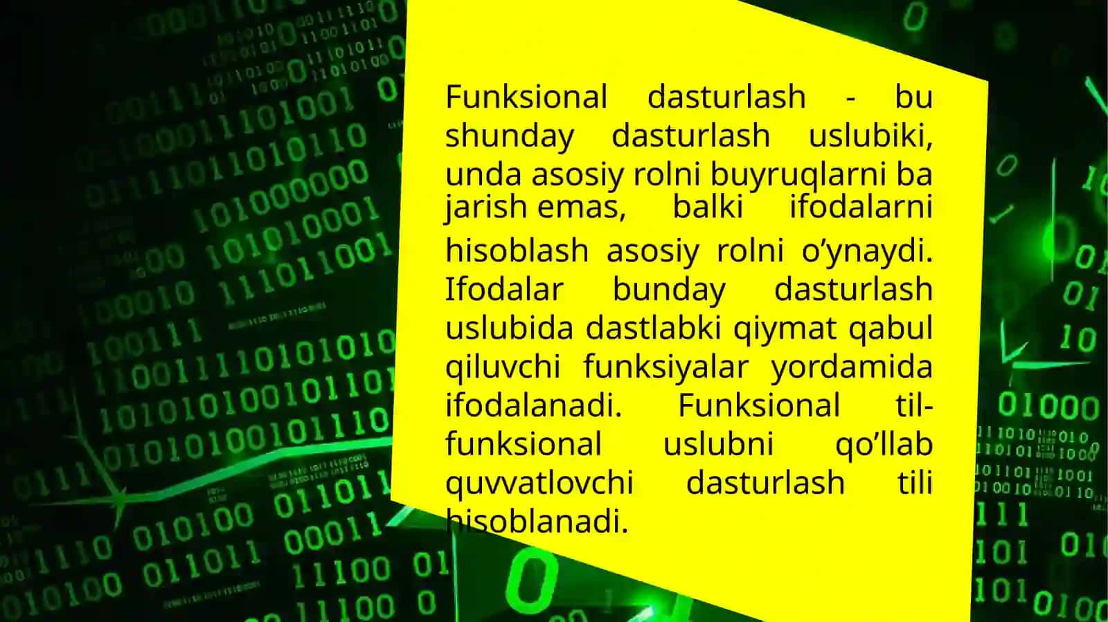 Funksional dasturlash 3