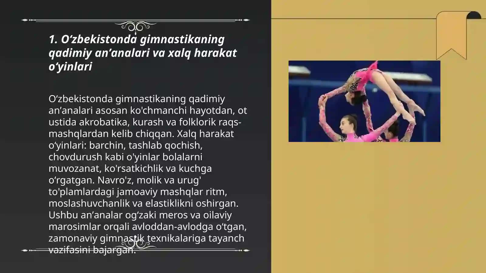 Oʻzbekistonda Gimnastikasi Rivojlanish Tarixi 3