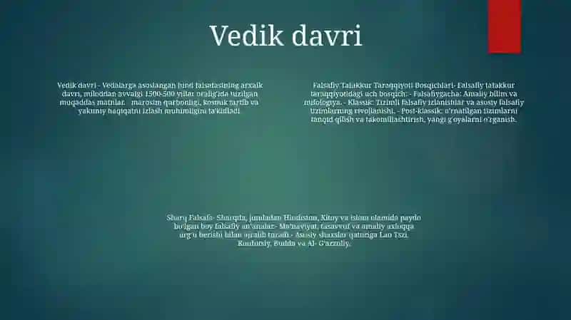 Falsafiy Tafakkur Taraqqiyoti Bosqichlari 3