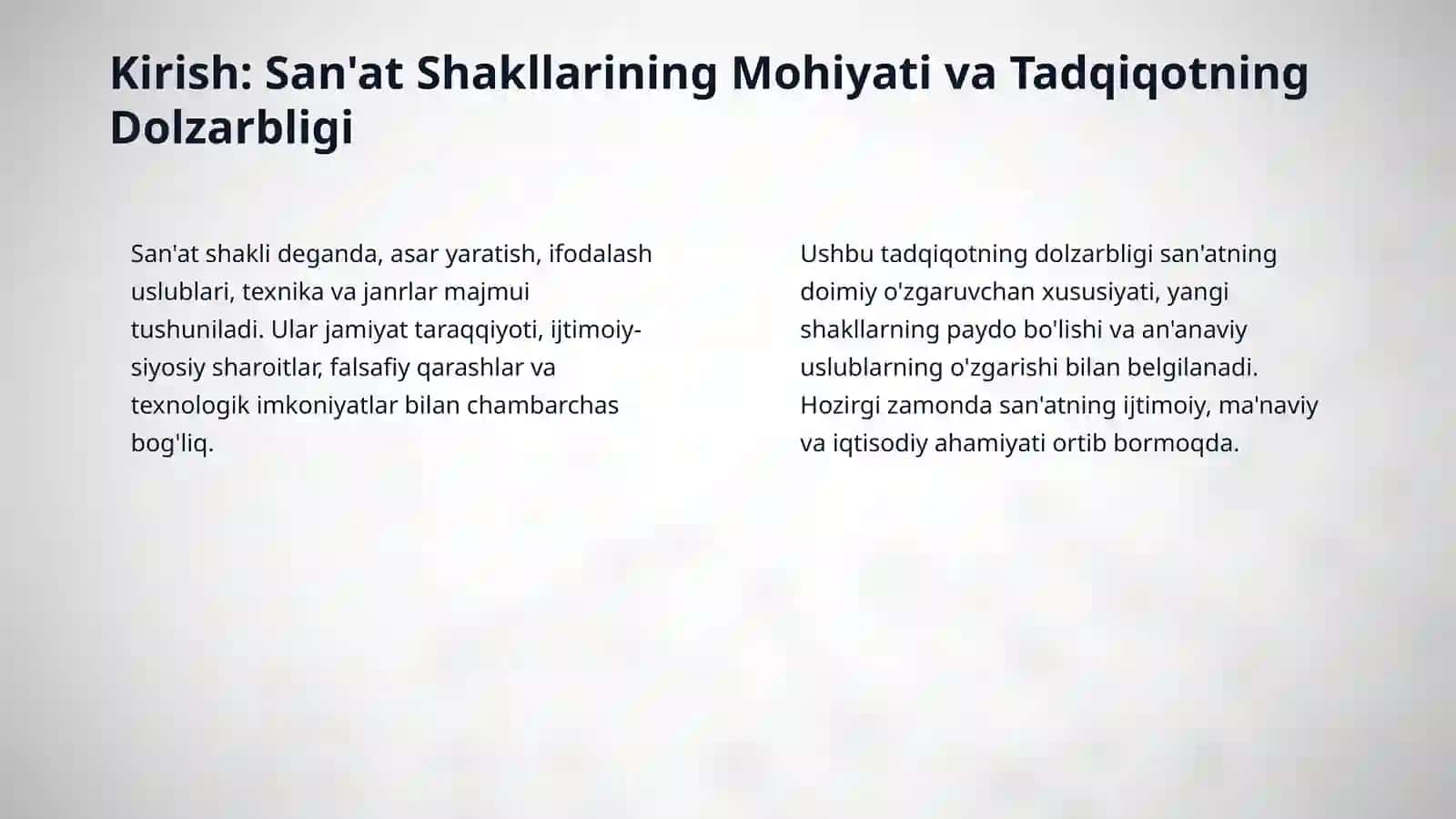 Sanata shakli 3
