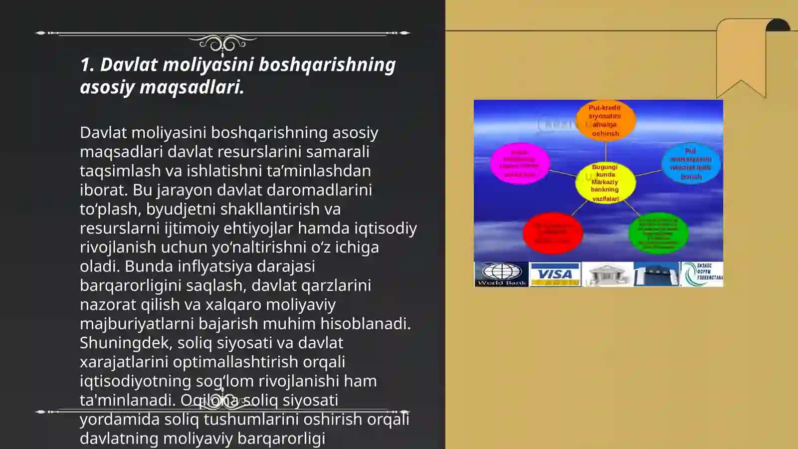 Davlat moliyasini samarali boshqarishda davlat kreditining roli 3
