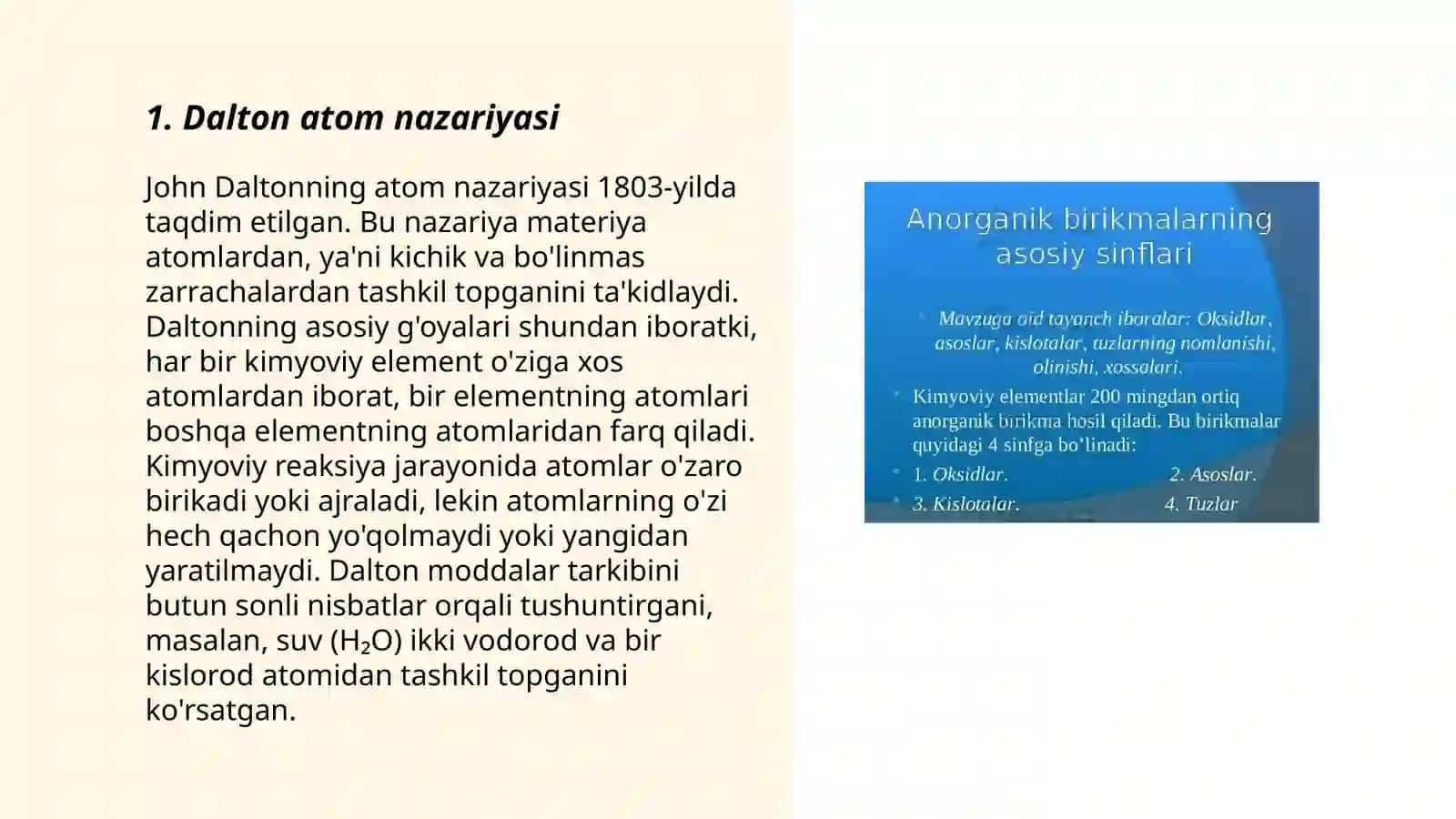 Dalton atom nazariyasi 3